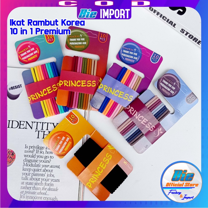 Ikat Rambut Korea 10 in 1Super Elastis Premium Best Seller