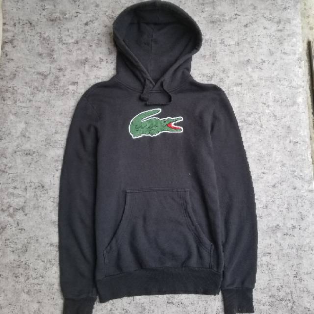 harga hoodie lacoste big logo original