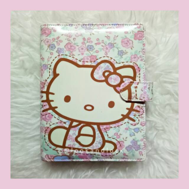 

BINDER HELLO KITTY FLOWER