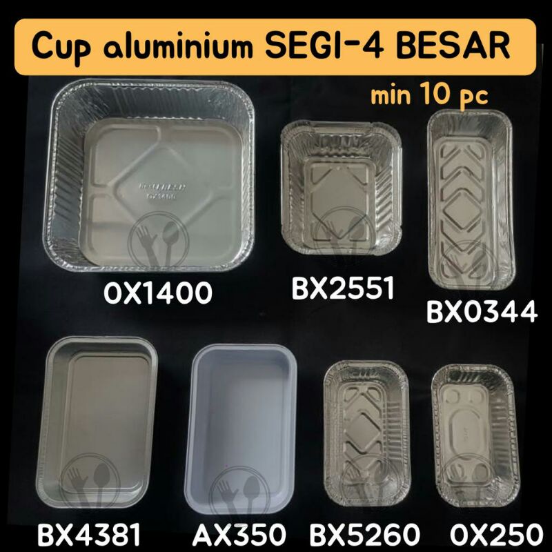 CUP ALUMUNIUM PERSEGI PANJANG KOTAK PUDING PERSEGI TRAY ALUMUNIUM FOIL TRAY ALU TRAY FOIL KOTAK PUDING ALUMUNIUM FOIL OX1400 CUP ALUMUNIUM BX2551 ALUMUNIUM CUPBX0344 ALUMUNIUM ALU FOIL BX4381 CUP ALU FOIL AX350 CUP ALU BX5260 CUP ALUMUNIUM FOIL OX250