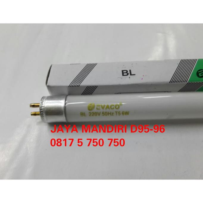 Hemat Lampu Neon T5 Tl 5 Bl 6 Watt Serangga Blue Light 6Watt 6W Nyamuk Gilaa!!!