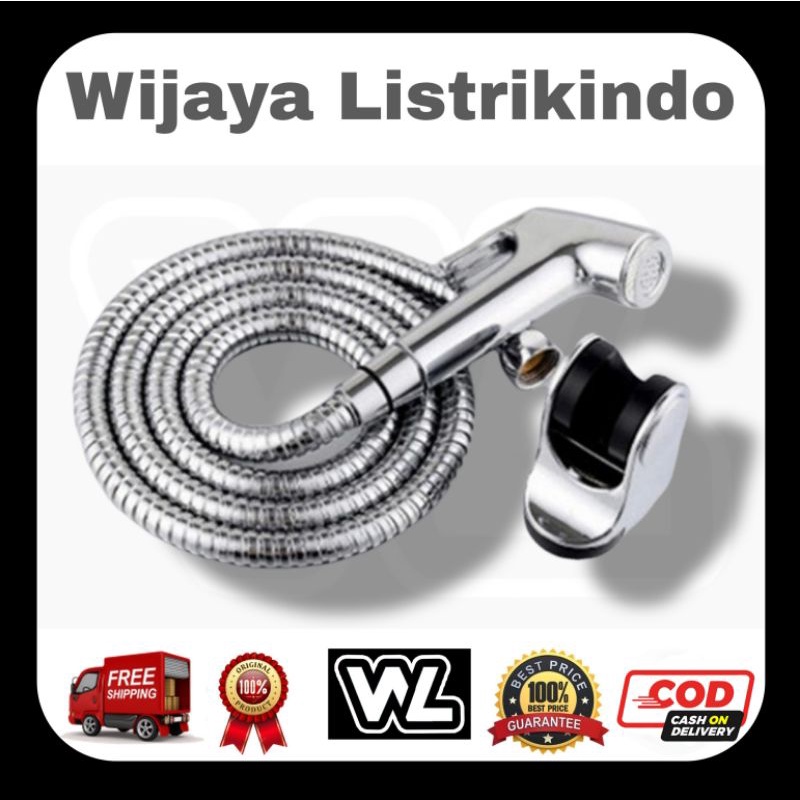 Jet Shower kloset toilet paket semprotan closet wasser WC duduk cebok