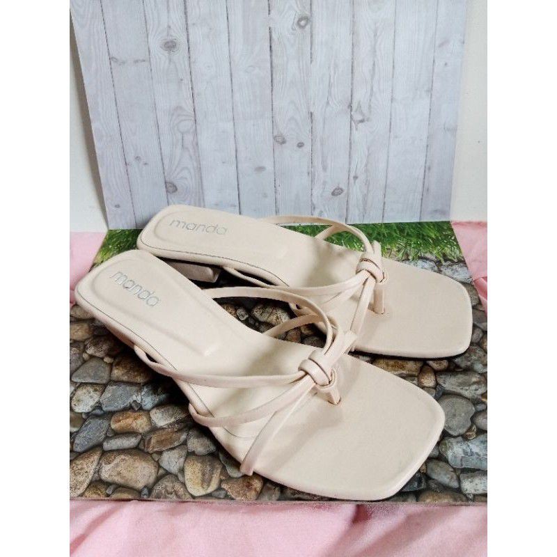 heels sandal wanita haktahu 3cm IW13