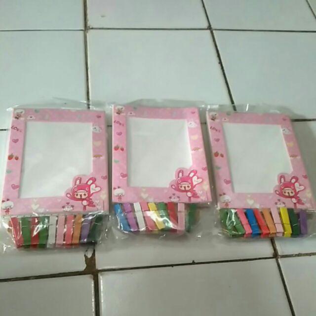 Frame Foto Gantung Kartun Animasi Lucu / Bingkai Gantung (isi 10) - X315