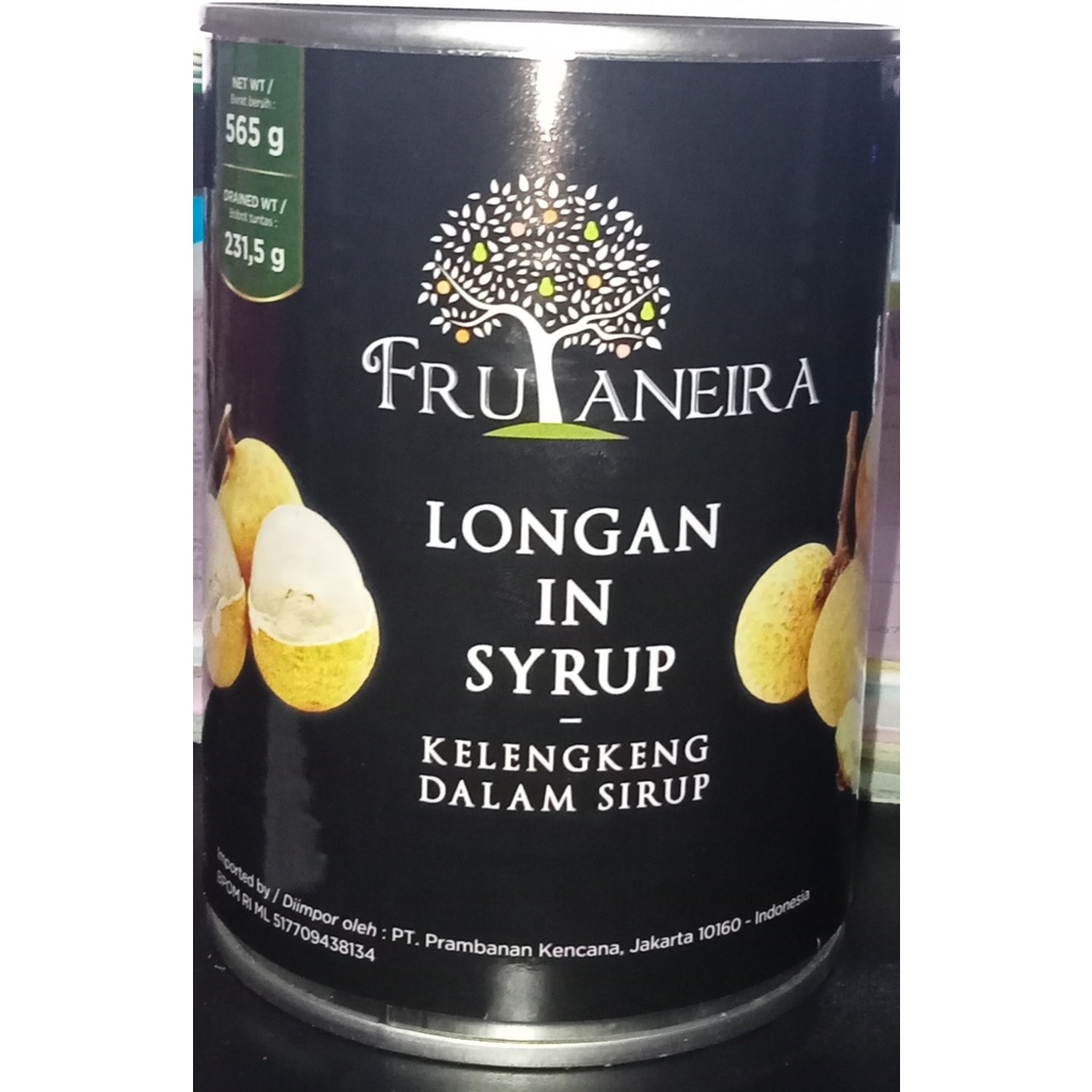 

FRUTANEIRA LONGAN IN SYRUP