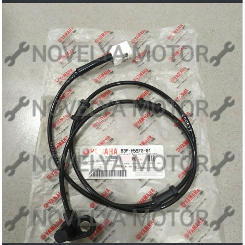 WHELL SENSOR ASSY KABEL SENSOR SPEED DEPAN YAMAHA LEXI AEROX XMAX FREEGO NEW NMAX ORI B3F-H5970-00