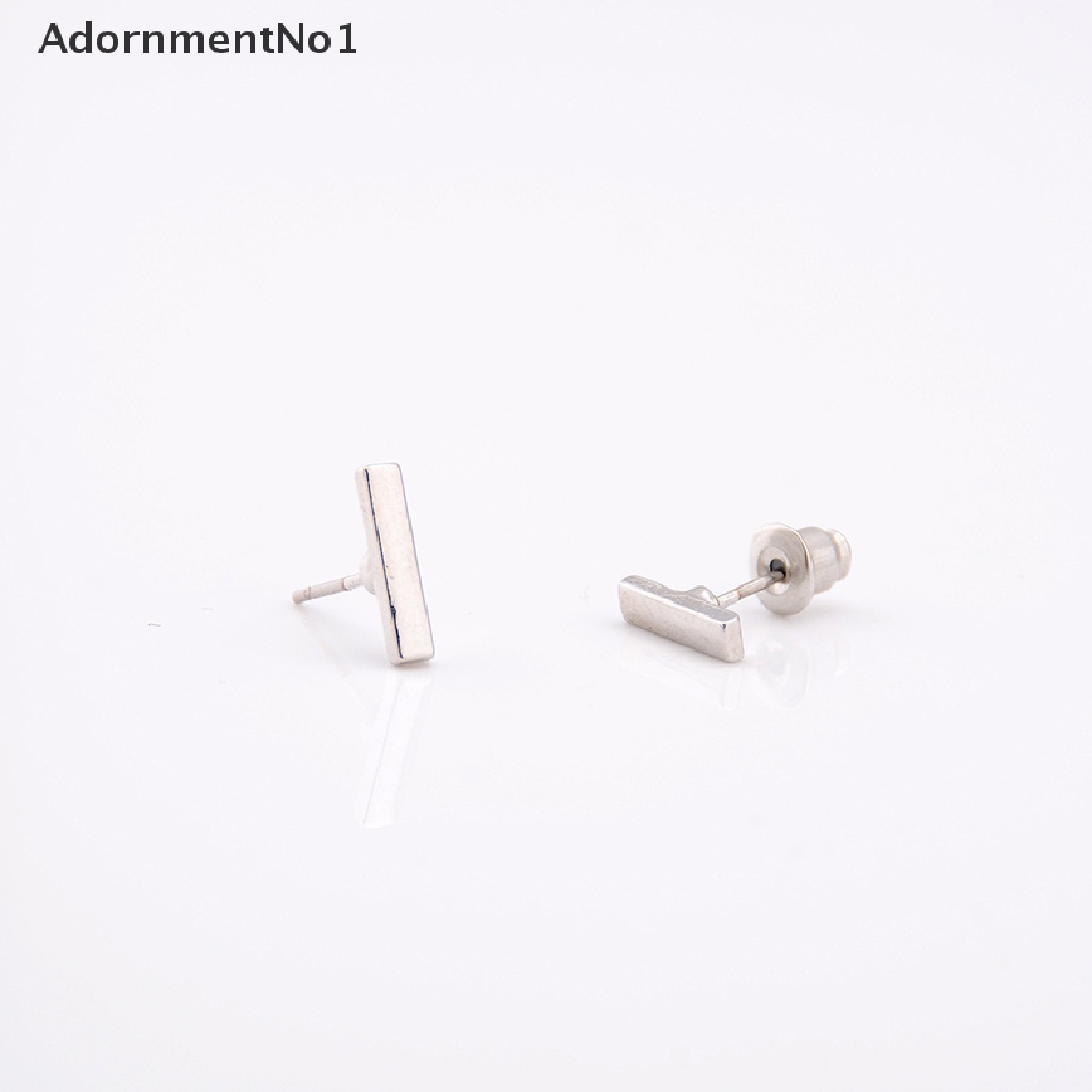 (AdornmentNo1) Anting Tusuk Bentuk T Model Punk / Simple Untuk Wanita