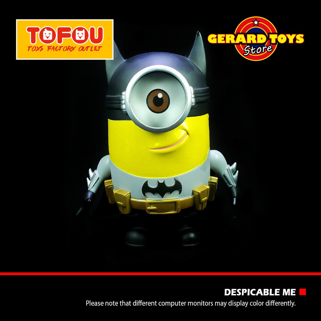 Mainan Despicable Me Minion Batman PVC Besar MURAH BANGET