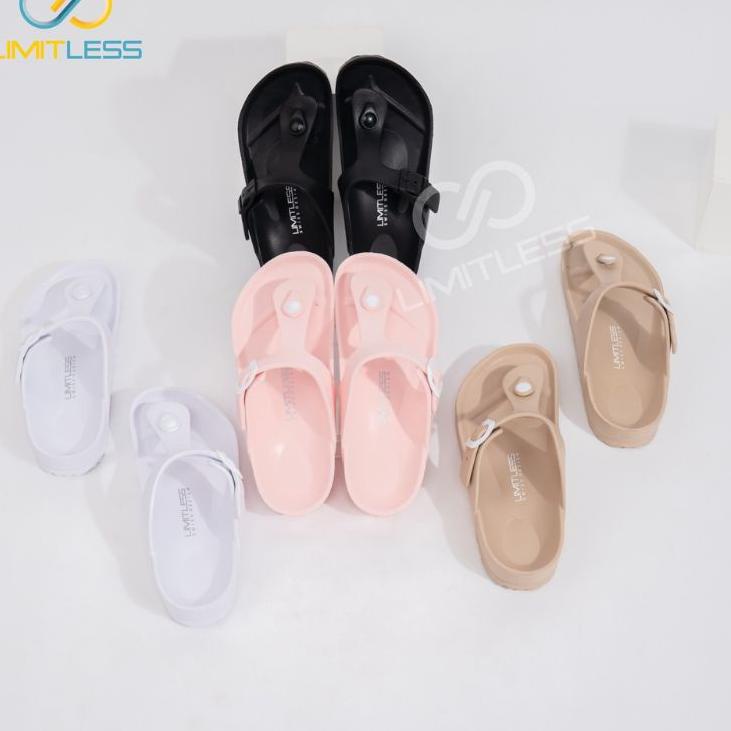 【TERMURAH】 Limitless - SANDAL WANITA / Sandal Jepit Korea / Sandal Jepit Wanita / Sandal Wanita Anti