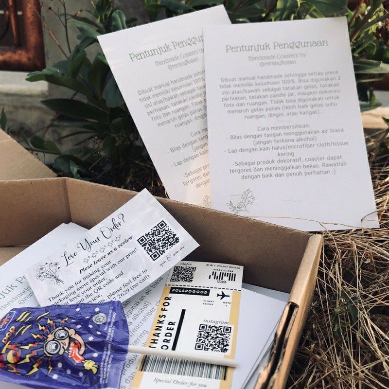 

Thank You Card size A6 (32 pcs)