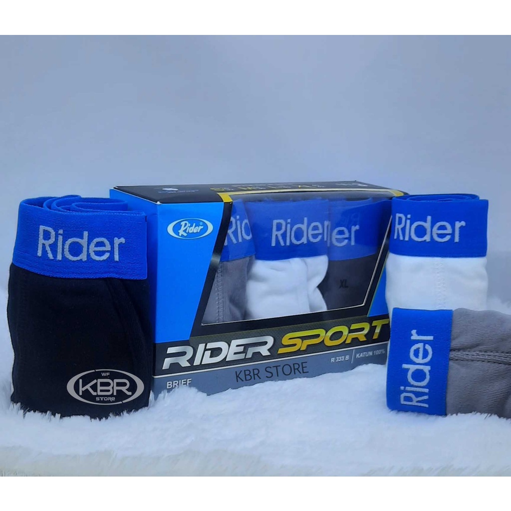 WF STORE CELANA DALAM PRIA RIDER ISI 3 PCS