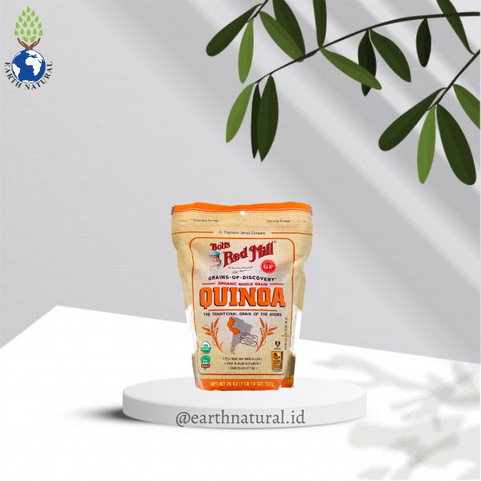 

Bob's Red Mill Organic and Gluten Free Quinoa 737g