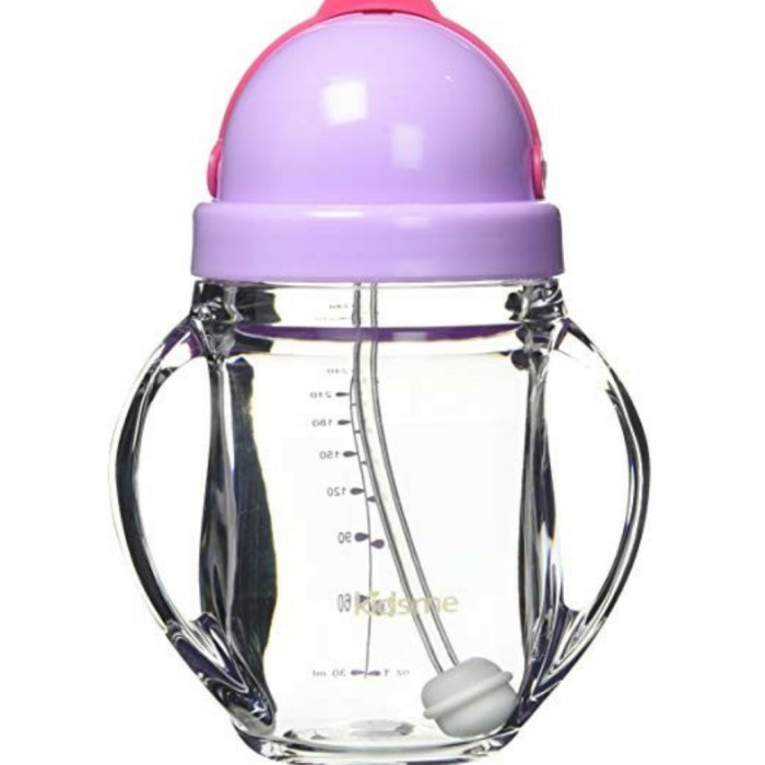 KIDSME Tritan Weighted Straw Bottle Cup Baby Training Cup