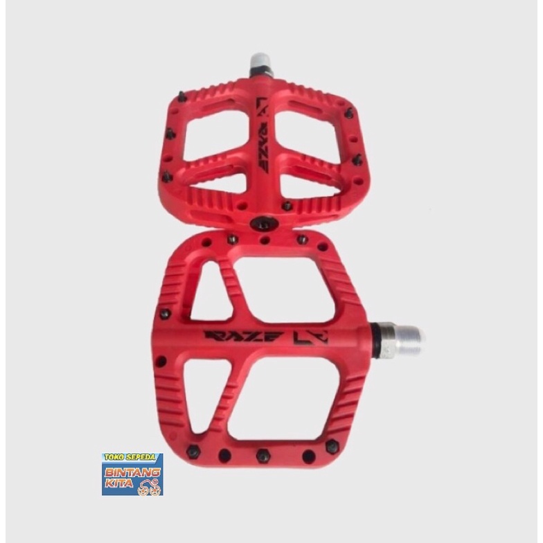 Pedal raze N90 2 Bearing Nylon Red