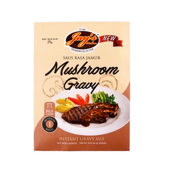 

Jay's Mushroom Gravy / Mushroom Sauce / Saus Rasa Jamur 25 Gr
