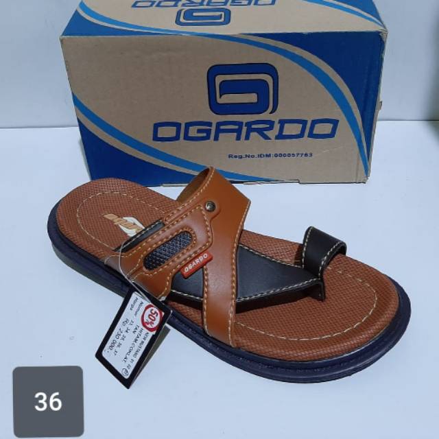 OGARDO sandal anak cowok  warna hitam coklat merah hijau abu 24 25 26 27 28 29 30 31 32 33 34 35