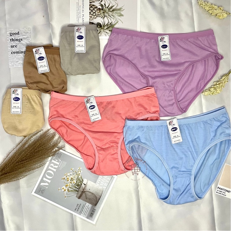 3Pcs  Celana Dalam Wanita GHC |celana dalam dewasa remaja |cd remaja dewasa ibu-ibu| cd murah