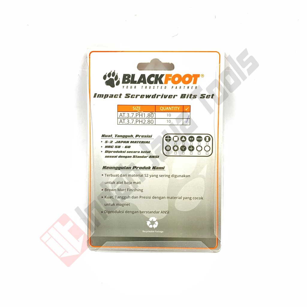 BLACKFOOT Mata Obeng KETOK Gedor - Impact Screwdriver Bits