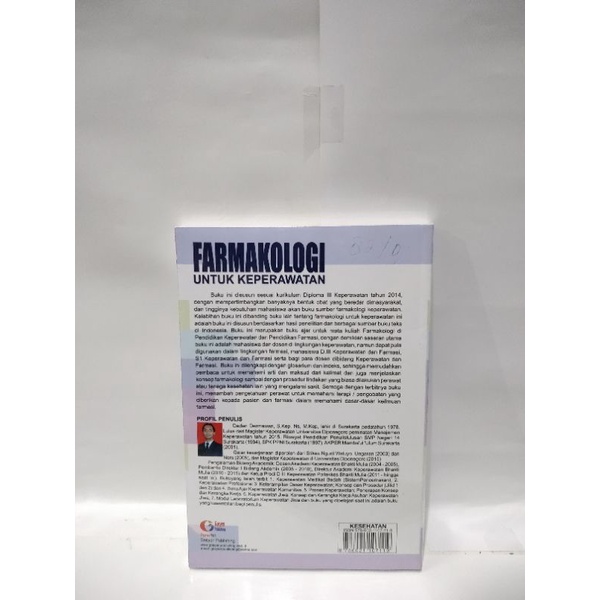 (ORIGINAL) BUKU FARMAKOLOGI UNTUK KEPERAWATAN GOSYEN