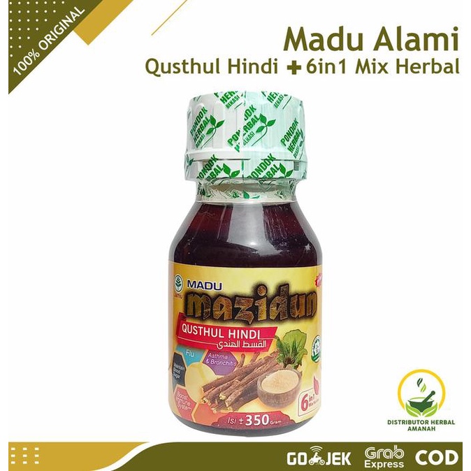 

[COD] Madu Mazidun Qusthul Hindi 6in1 | Madu Mazidun | Qusthul Hindi | 350ml