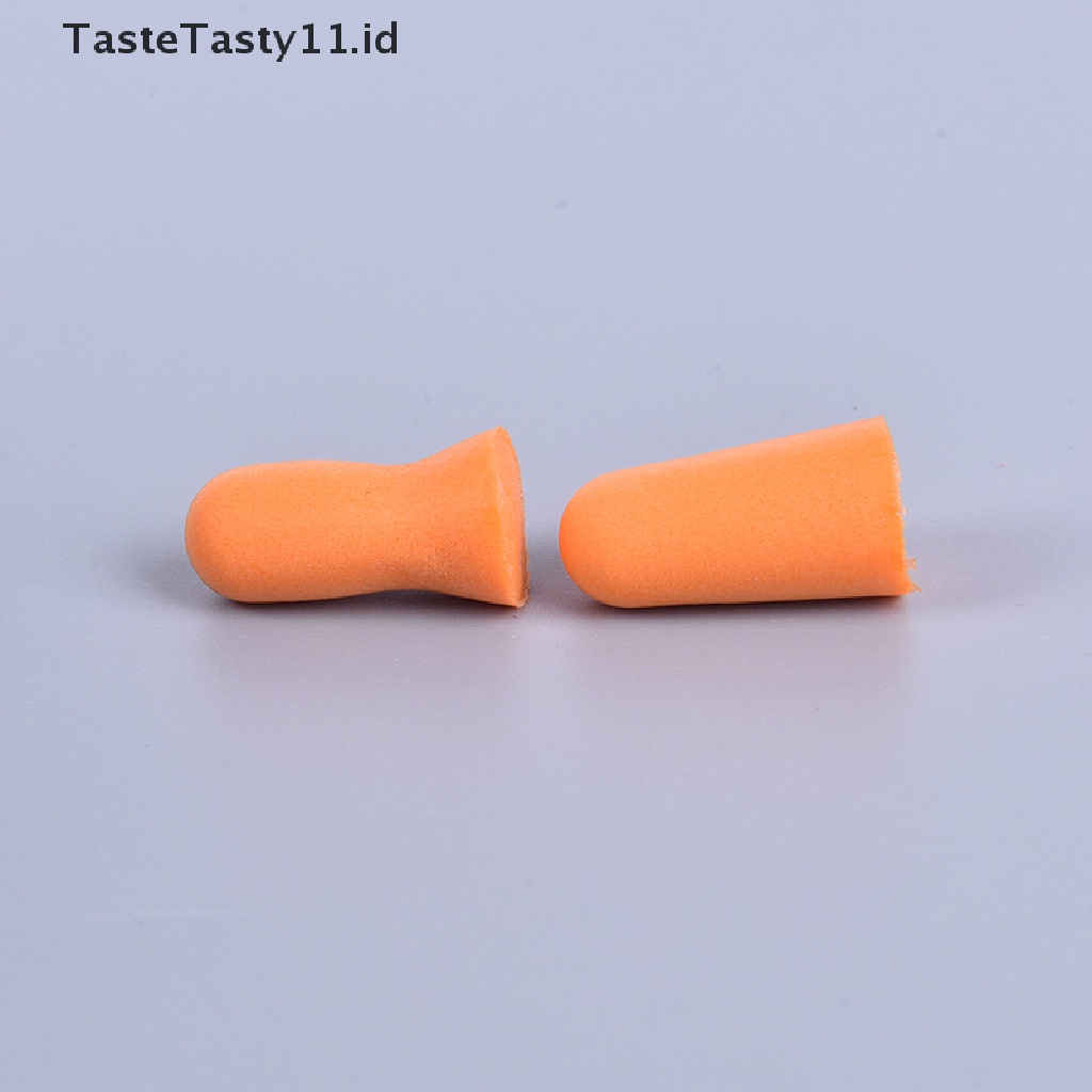 (TasteTasty) 5 Pasang Earplug Busa Peredam Suara Anti Bising Untuk Renang / Tidur