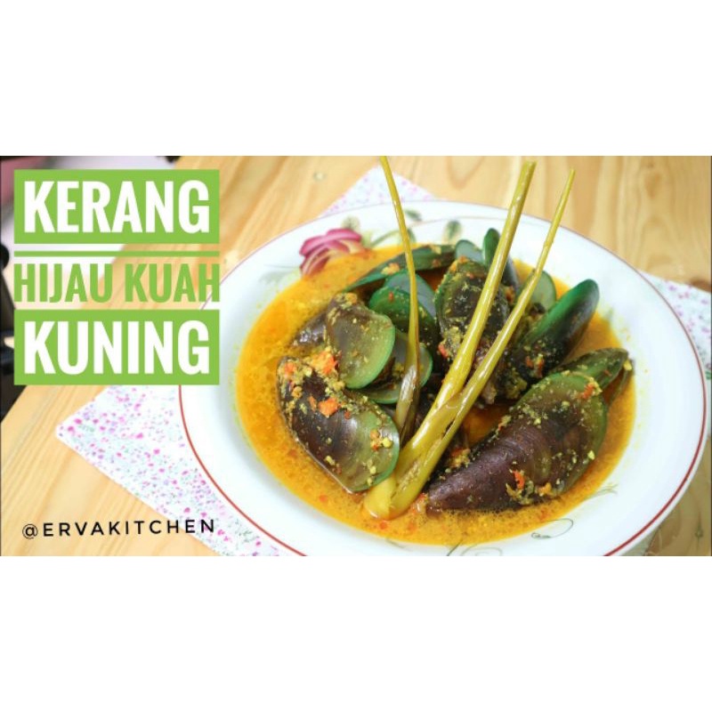 

kerang hijau kuah kuning hanya iklan order no link