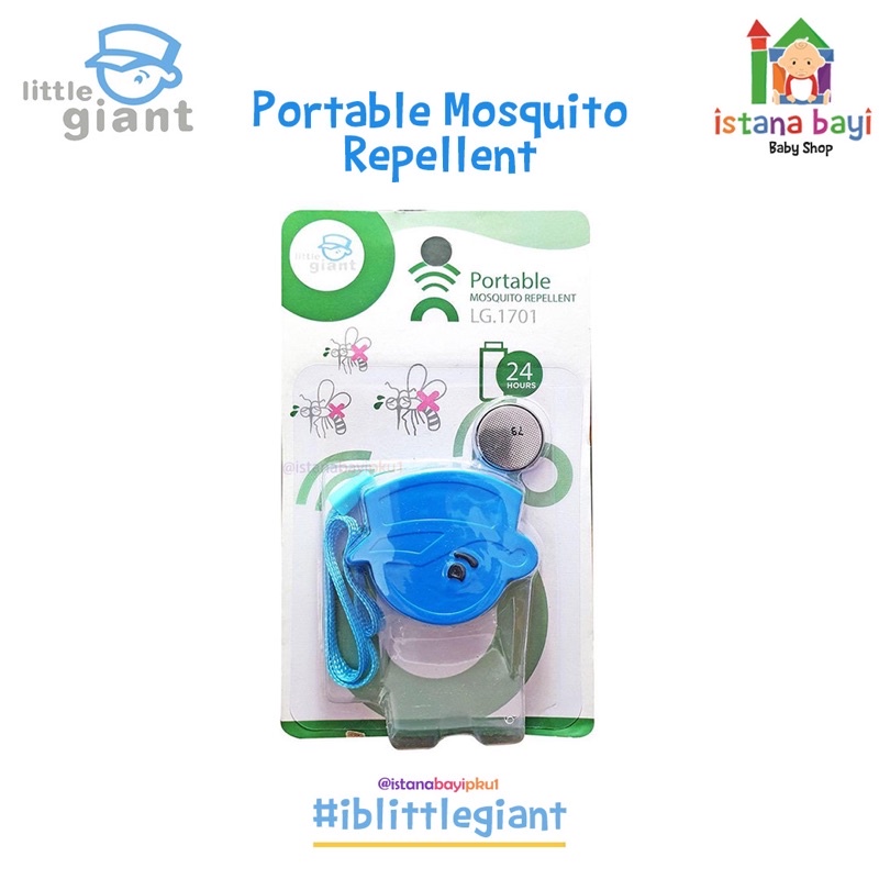 Little Giant LG.1701 Portable Mosquito Repellent/anti nyamuk bayi dan anak
