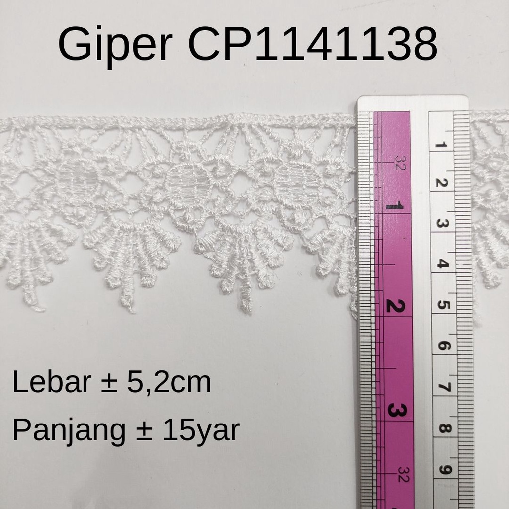 Renda Giper CP1141138 Putih