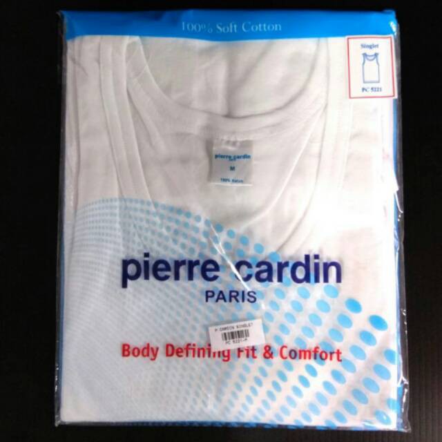 Kaos Singlet |  Pierre Cardin 5221 Putih Isi 1