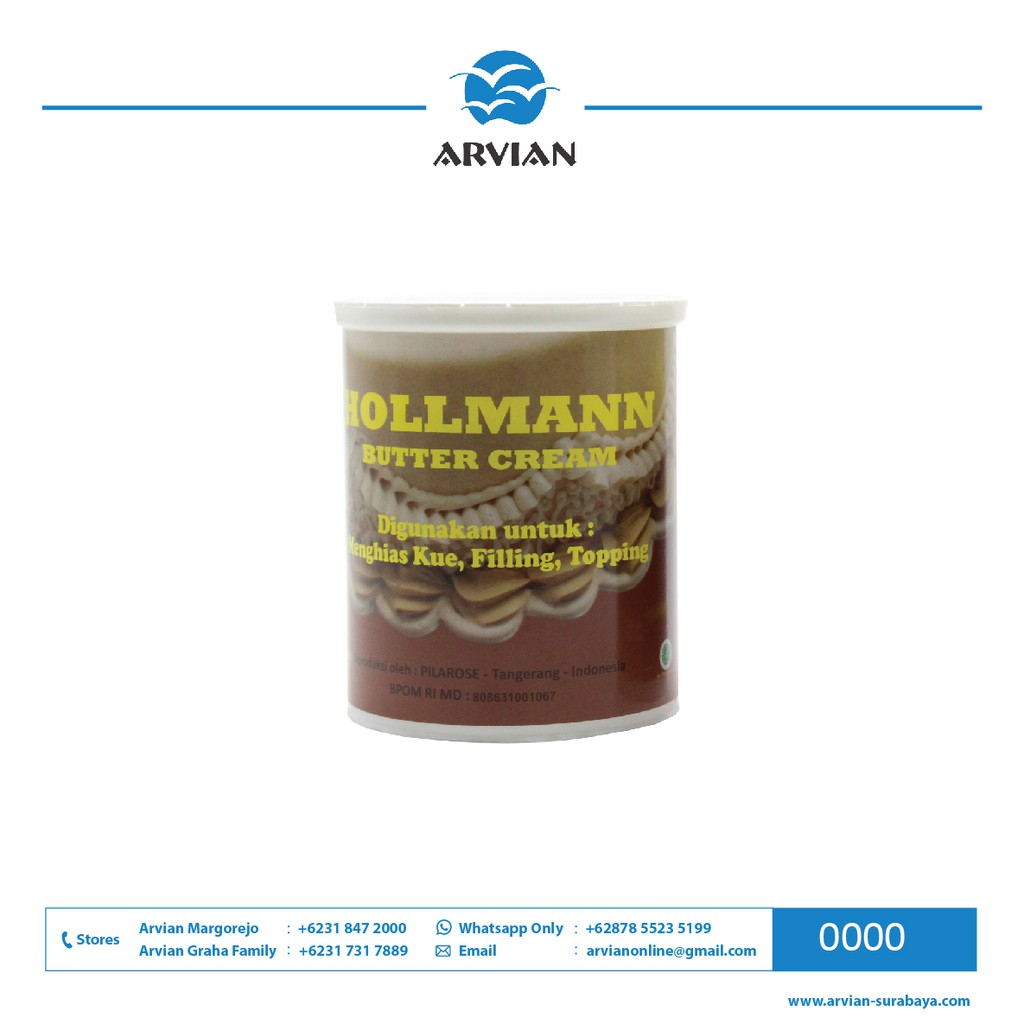 

Hollmann Butter Cream 350 gr