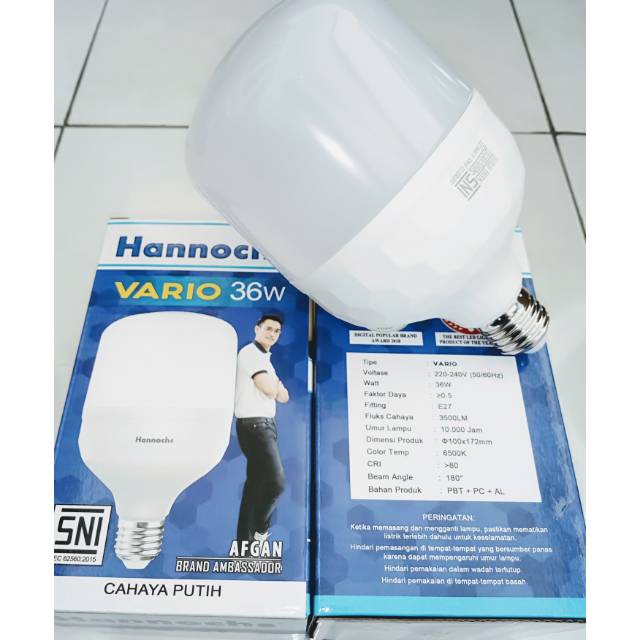 PROMO Lampu LED Hannochs Vario 36 Watt Model Tabung Exclusive