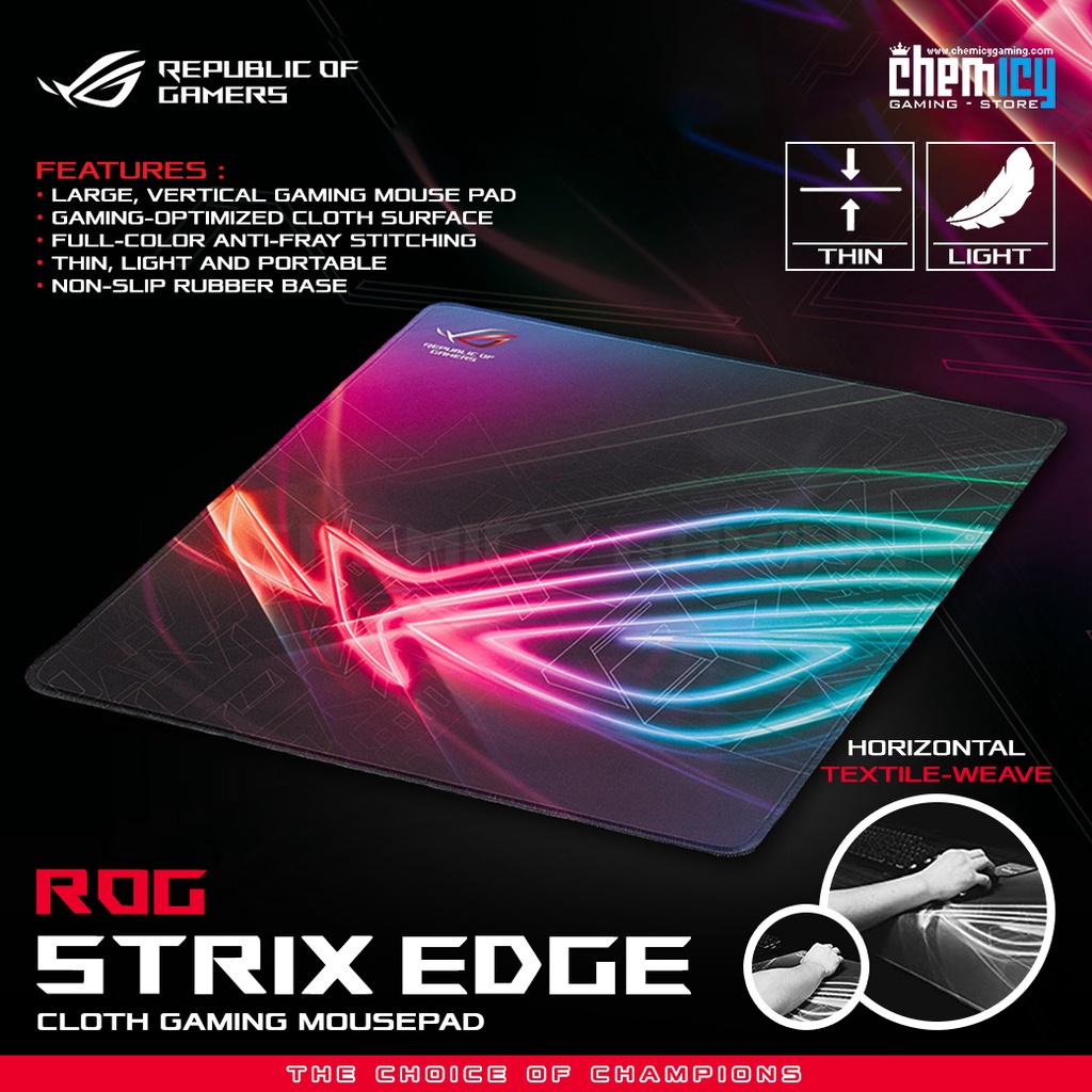 Asus ROG Strix Edge Vertical Gaming Mousepad