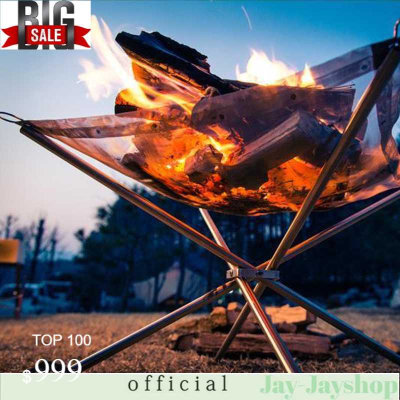 Glodpuppe Stand Api Unggun Portable Solid Fuel Camping Tool - EZ203