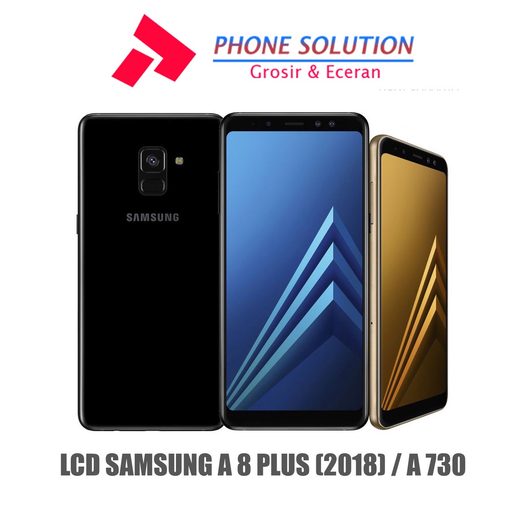 LCD Samsung A8 Plus 2018 A730 Fullset Touchscreen // Supplier LCD Samsung - Garansi 1 Bulan