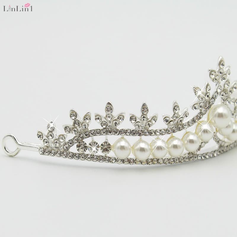 Mahkota Wanita mutiara tiara queen wedding