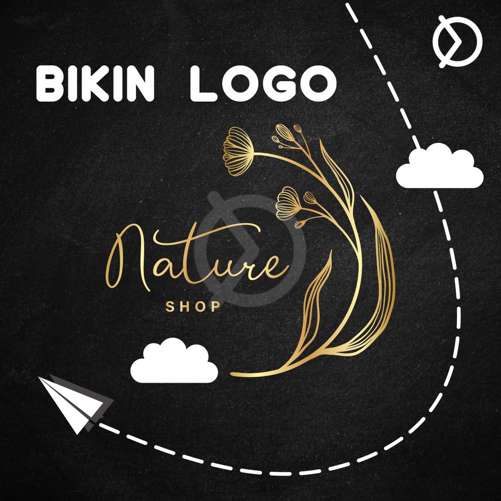 Bikin Logo Nama Brand | Olshop Toko Online | Perusahaan | Custom | Makanan | Baju | Stiker