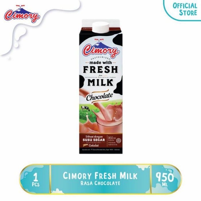 

Ee510 Cimory Fresh Milk Chocolate 950 Ml 6Ggddv