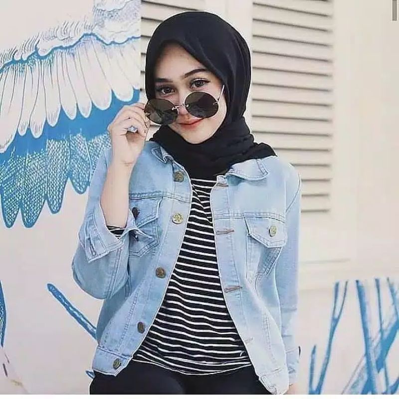 Jaket biondy wanita/jaket jeans termurah