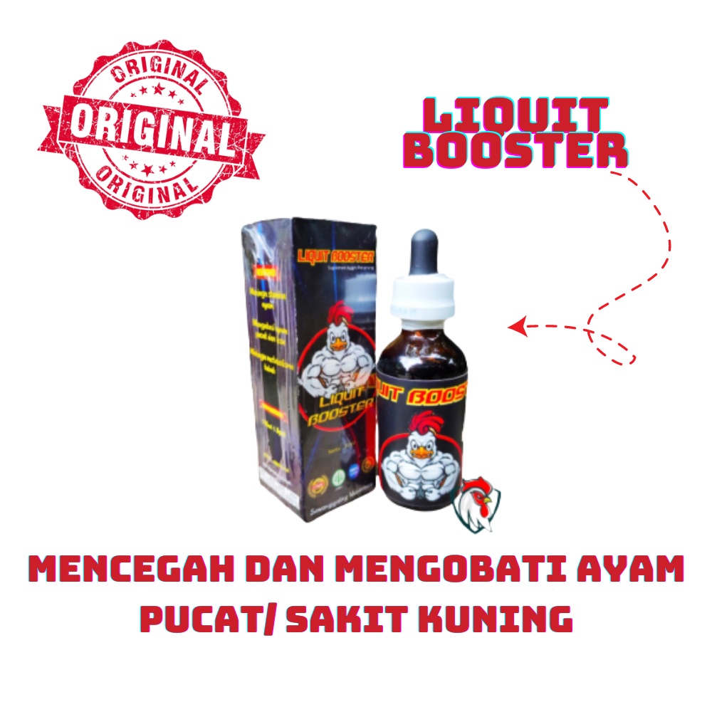 BOOSTER LIQUIT Ayam laga - Liquit booster - multivitamin ayam pucat - ayam lesu