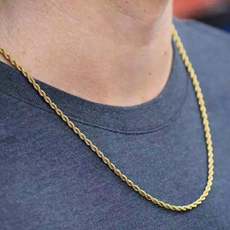 kalung titanium//kalung tambang//kalung tambang titanium//kalung//titanium