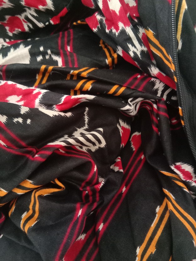 Batik Modern Dress Batik Wanita Lengan Pendek Model Lancip