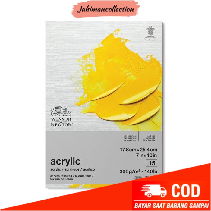 

✨ BISA COD ✨ GALERIA Acrylic Pad 10x7" (300 gsm)