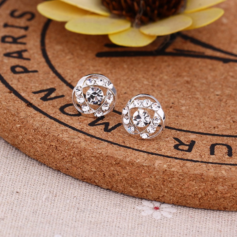 Anting Stud Desain Kelinci Bintang Hati Kupu-Kupu Aksen Mutiara Berlian Imitasi Gaya Korea Untuk Wanita Butterfly Mmall