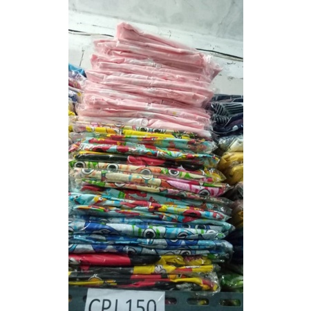 PIYAMA JUMBO SET/ LD 150/CELANA PANJANG BAJU TIDUR LENGAN PENDEK KATUN JEPANG KARAKTER