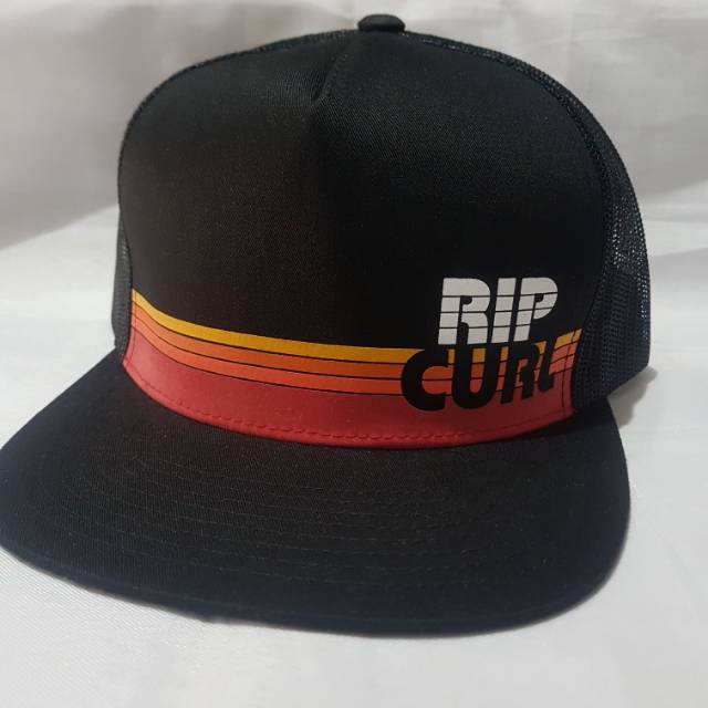 Topi Rip Curl Glory Stripe Flat Trucker Original