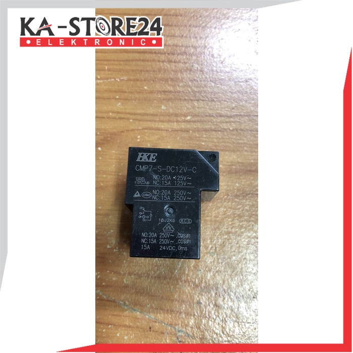 RELAY KODOK/RELAY HKE CMP7-12V