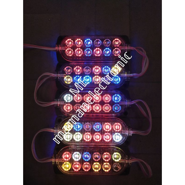 Led Modul 12 Mata RGB 12v / 24v