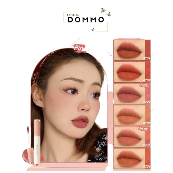 DOMMO - D8120 Focallure Velvet - Matte Lip Glaze | FA196 Velvet Smooth LipGlaze