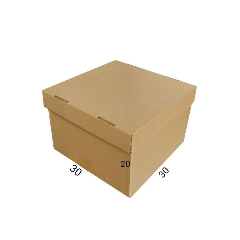 

kardus box kotak tebal untuk boneka,buah,toples kue,cake ultah hampers kado DIY gift karton/die cut box tutup pisah