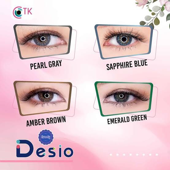 ❤ RATU ❤ Softlens Desio Normal | Soflens Desio By Ctk Big Eyes Dia 14.5mm